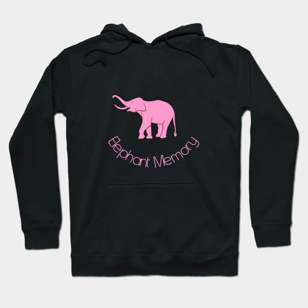 Elephant Memory Hoodie by cypryanus